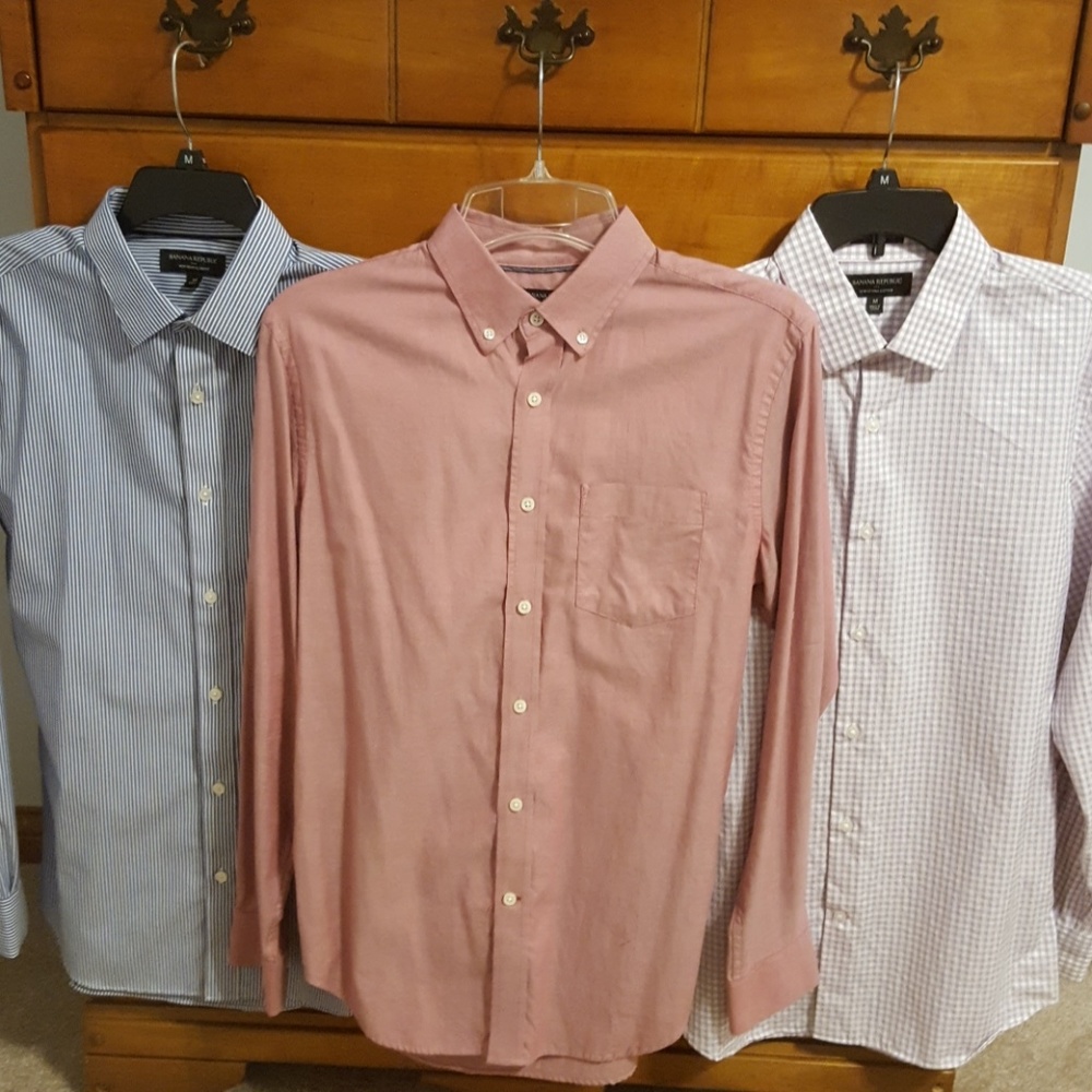 Banana Republic Slim Fit Dress Shirts